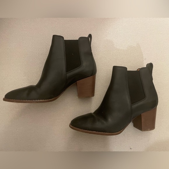 Madewell Black Ankle Booties - Picture 2 of 3